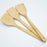 Bamboo Wooden Spatula & Heat-Resistant Kitchen Utensil with Long Handle