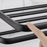 Towel Rack 40-60CM Bathroom Accessories Black Aluminum Wall Mounted Towel Shelf Organizer Folding Holder With Hook Shower Hanger