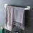 Adhesive Towel Rack for Bathroom Towel Bar Bath Shelf Wall Mounted Towel Hanger Toilet Suction Cup Holder Kitchen Organizer